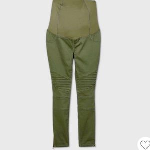 Maternity crossover jeggings by Isabel Maternity